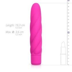 Roze siliconen vibrator