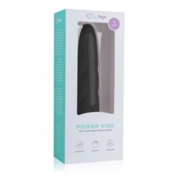 Melns silikona vibrators