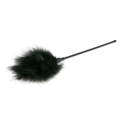 Svart Kittlande Fjäder - Lång