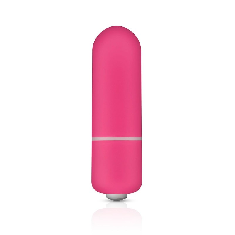 Vibrator tip glonț cu 10 viteze - Roz Vibrator tip glonț cu 10 viteze - Roz
