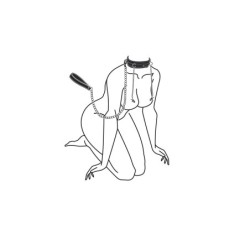 Skórzana Obroża z Łańcuszkami na Sutki