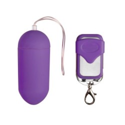 Huevo vibrador controlable a distancia - Morado