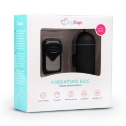 Easytoys Vibrirajuće Jaje - Crno