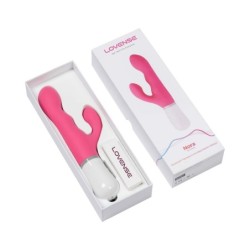 Lovense - Vibrador de punto G Nora con App - Rosa