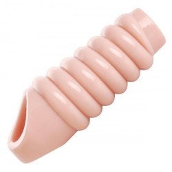 Funda realzadora de pene con textura acanalada Really Ample