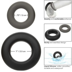 Alpha Set De 2 Anneaux Prolong Gris