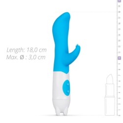 Vibrator pentru punctul G Petite Piper - Albastru