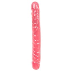 Crystal Jellies - Dildo Doble Jr. de 30 cm