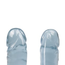 Crystal Jellies - Dildo Dublu Jr. de 30 cm