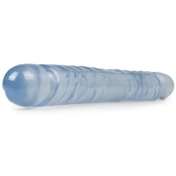 Crystal Jellies - Dildo Dublu Jr. de 30 cm