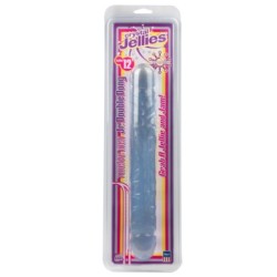 Crystal Jellies - 30 cm-es Dupla Jr. Dildó