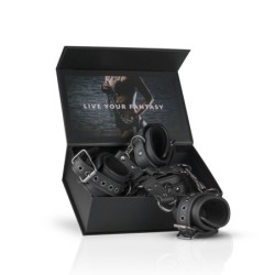 Hogtie amb manilles de mà i turmell