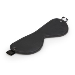 Kit de bondage com algemas, tornozeleiras e máscara para os olhos