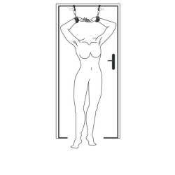 Algemas de pulso para pendurar na porta