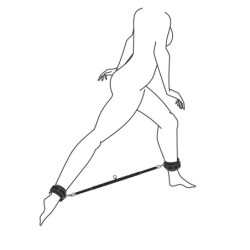 Комплект разширяваща се разделителна щанга и белезници