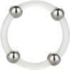 Anello in Silicone con Sfere in Acciaio Taglia L