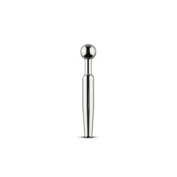 Short hollow penis plug with removable top