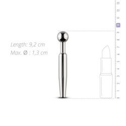 Plug peniano oco curto com parte superior removível