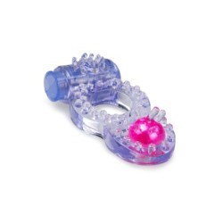 Anillo vibrador para el pene - Morado