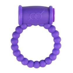 Anel peniano com vibrador - Roxo