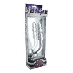Dildo de vidro Hamsá para ponto G/ponto P
