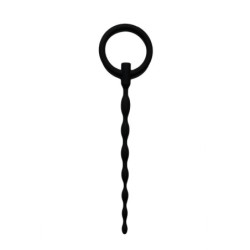 Plug Peniano de Silicone com Anel de Tração