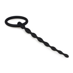 Plug Peniano de Silicone com Anel de Tração