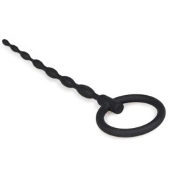 Plug Peniano de Silicone com Anel de Tração