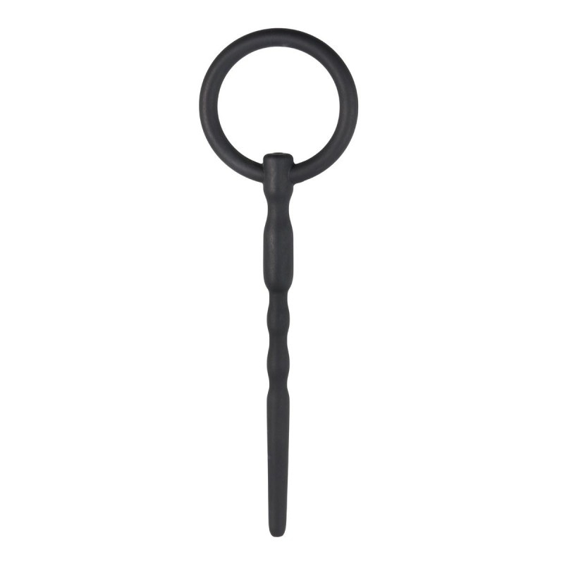 Plug Peniano de Silicone com Anel de Tração
