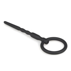 Plug Peniano de Silicone com Anel de Tração
