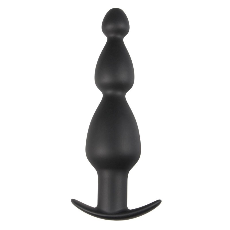 Plug anal de silicone oco e comprido Plug anal de silicone oco e comprido