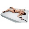 Kit de restrição de cama com algemas de cama - Preto