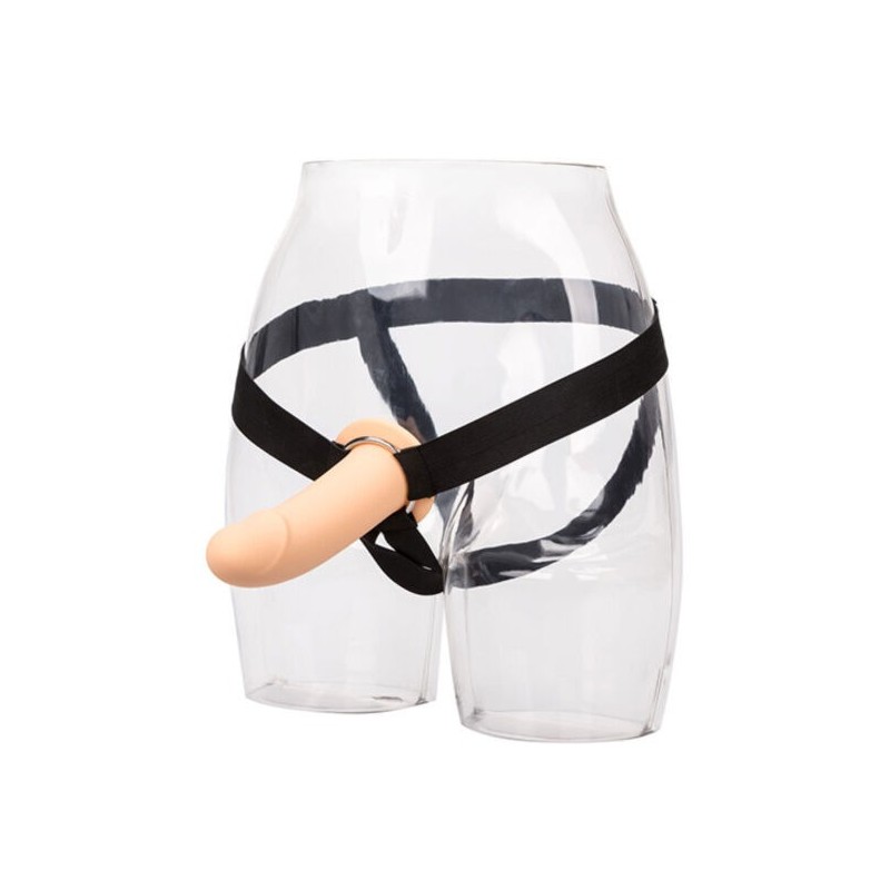 Sele med ihålig naturtrogen dildo