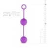 Bolas de amor com contrapeso - Roxo