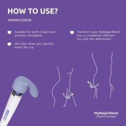 MyMagicWand G-punkta Piederums - Violeta