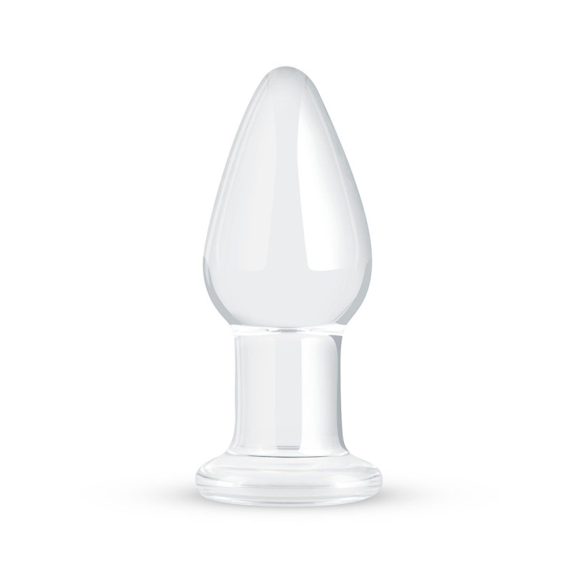 Plug Anale in Vetro Trasparente