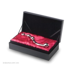 Njoy Fun Wand - Dildo pentru Punctul G/Prostată - Argint