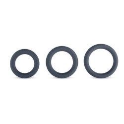 3-osainen peniksen rengassarja harmaa