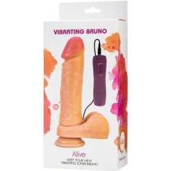 Bruno Pene Realistico Vibratore 22 Cm