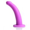 Dildo de silicone para o ponto G Navigator com arnês