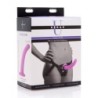 Dildo de silicone para o ponto G Navigator com arnês