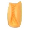 Beaded Grip Masturbador Texturado Naranja