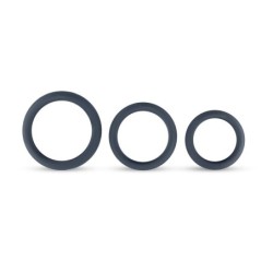 Σετ 3 δαχτυλιδιών Boners (επίπεδα δαχτυλίδια)