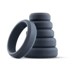 Set di Anelli per Pene da 6 Pezzi