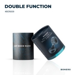 Inel pentru penis și tensor de testicule Gri