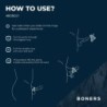 Boners Tensor af Testikler i Flydende Silikone 2 i 1