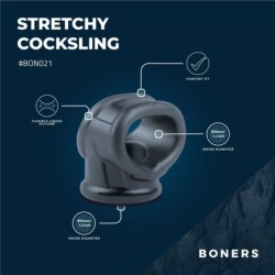 Boners Tensor do Jąder z Płynnego Silikonu 2 w 1