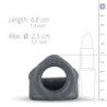 Boners Tensor do Jąder z Płynnego Silikonu 2 w 1