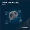 Boners Open Cocksling - Hármas Péniszgyűrű