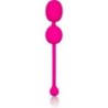 Balles de Kegel Dual Rechargeables Rose